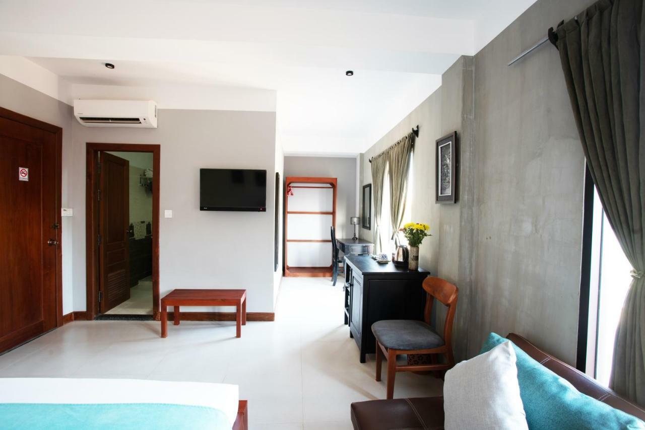 Central Blanche Residence Siem Reap Zimmer foto